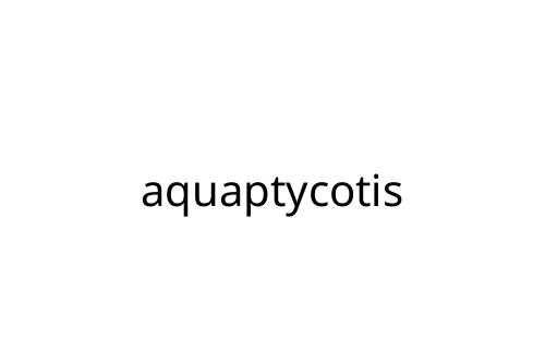 aquaptycotis