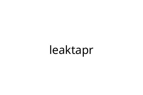 leaktapr
