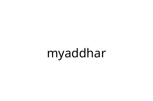 myaddhar
