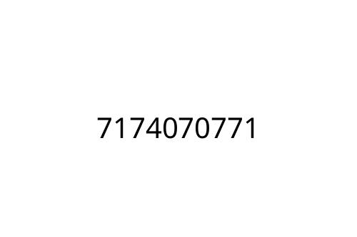 7174070771