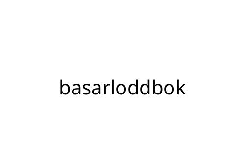 basarloddbok