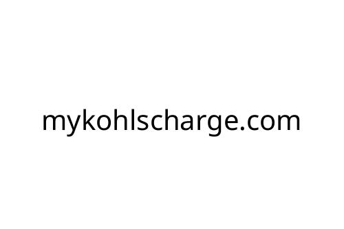 mykohlscharge_com