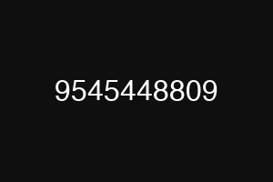9545448809