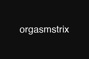 orgasmstrix