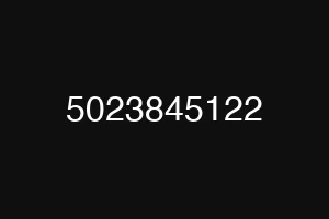 5023845122
